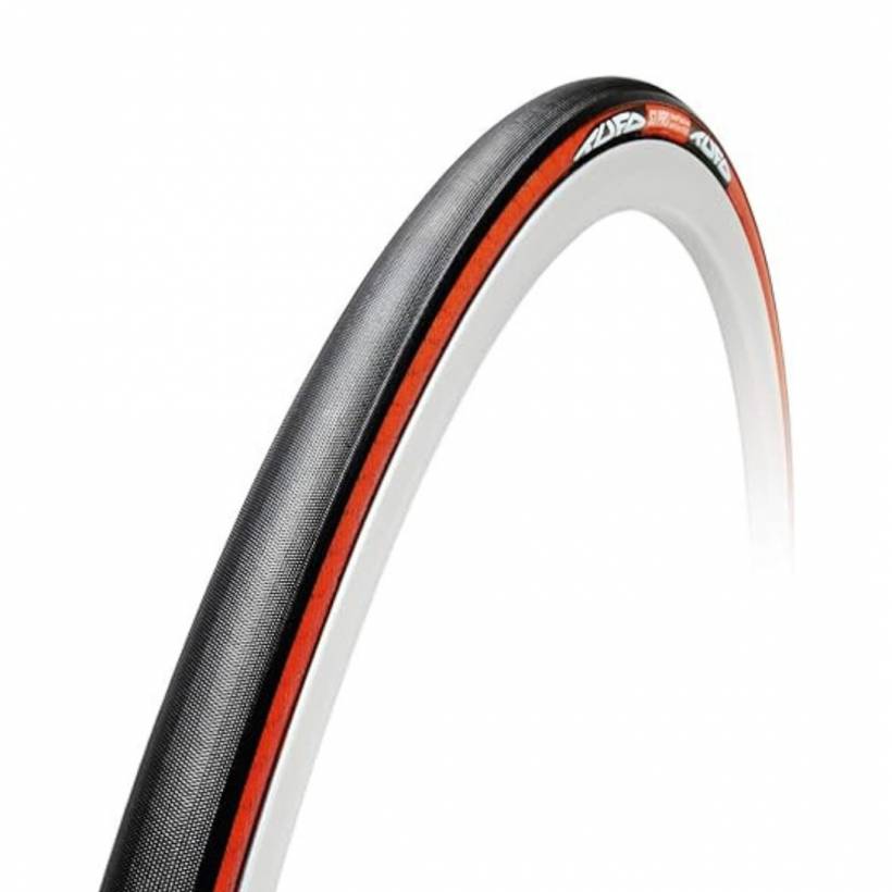 Cubierta Tubular Tufo S3 Pro Negro Rojo