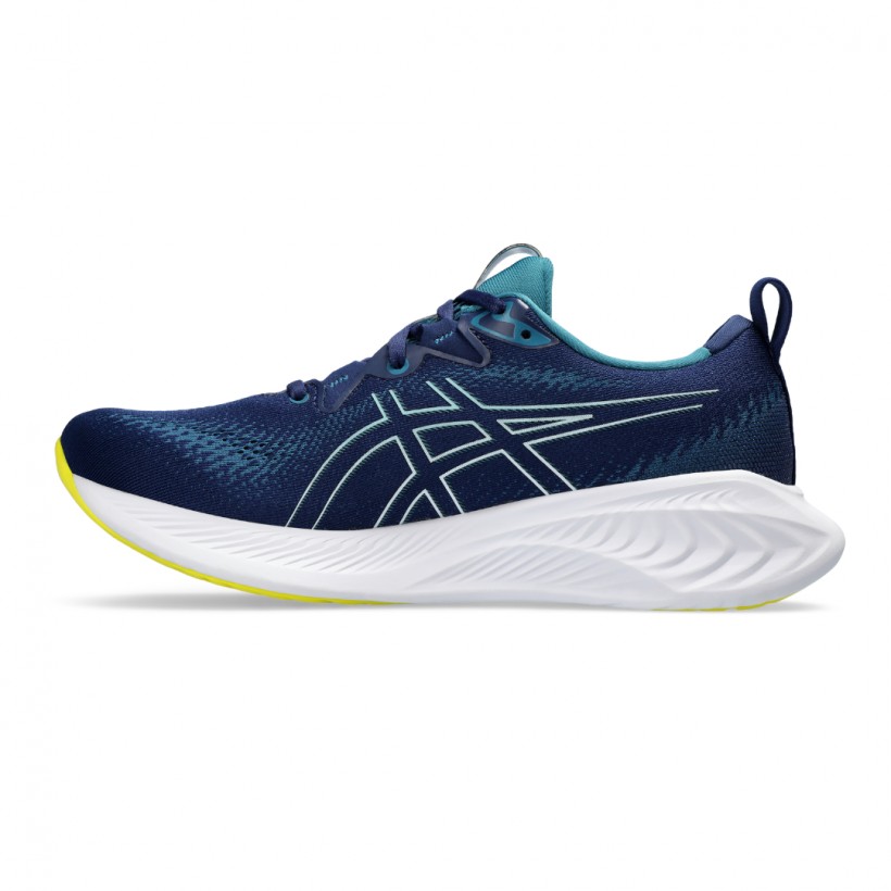 Ténis Asics Gel Cumulus 25 Azul Verde