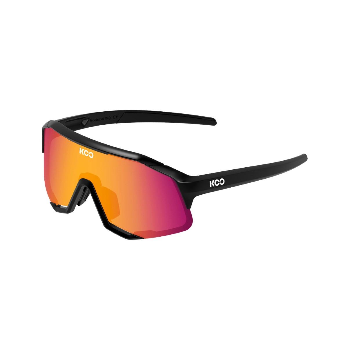 mit Brille günstig Kaufen-KOO Demos Schwarz Orange Brille. KOO Demos Schwarz Orange Brille <![CDATA[KOO Demos Schwarz-Orange-Brille
 Mit modernem Stil und fortschrittlichen technischen Funktionen ist diese leistungsstarke Brille in Schwarz und Pink Ihr bester Begleiter auf der Str