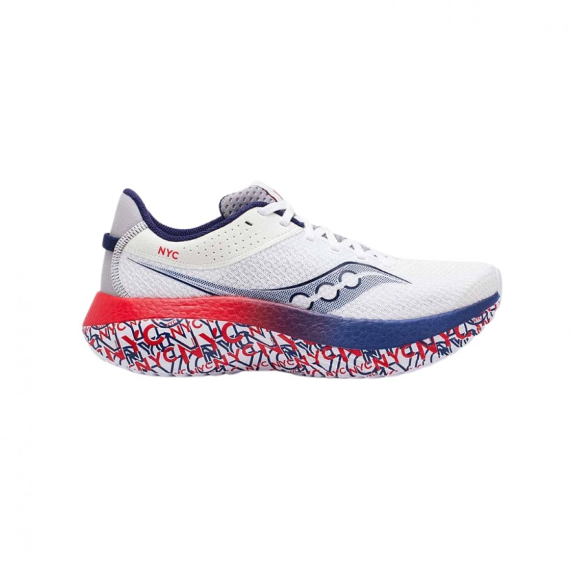 Saucony Kinvara Pro NYC White Red Shoes 