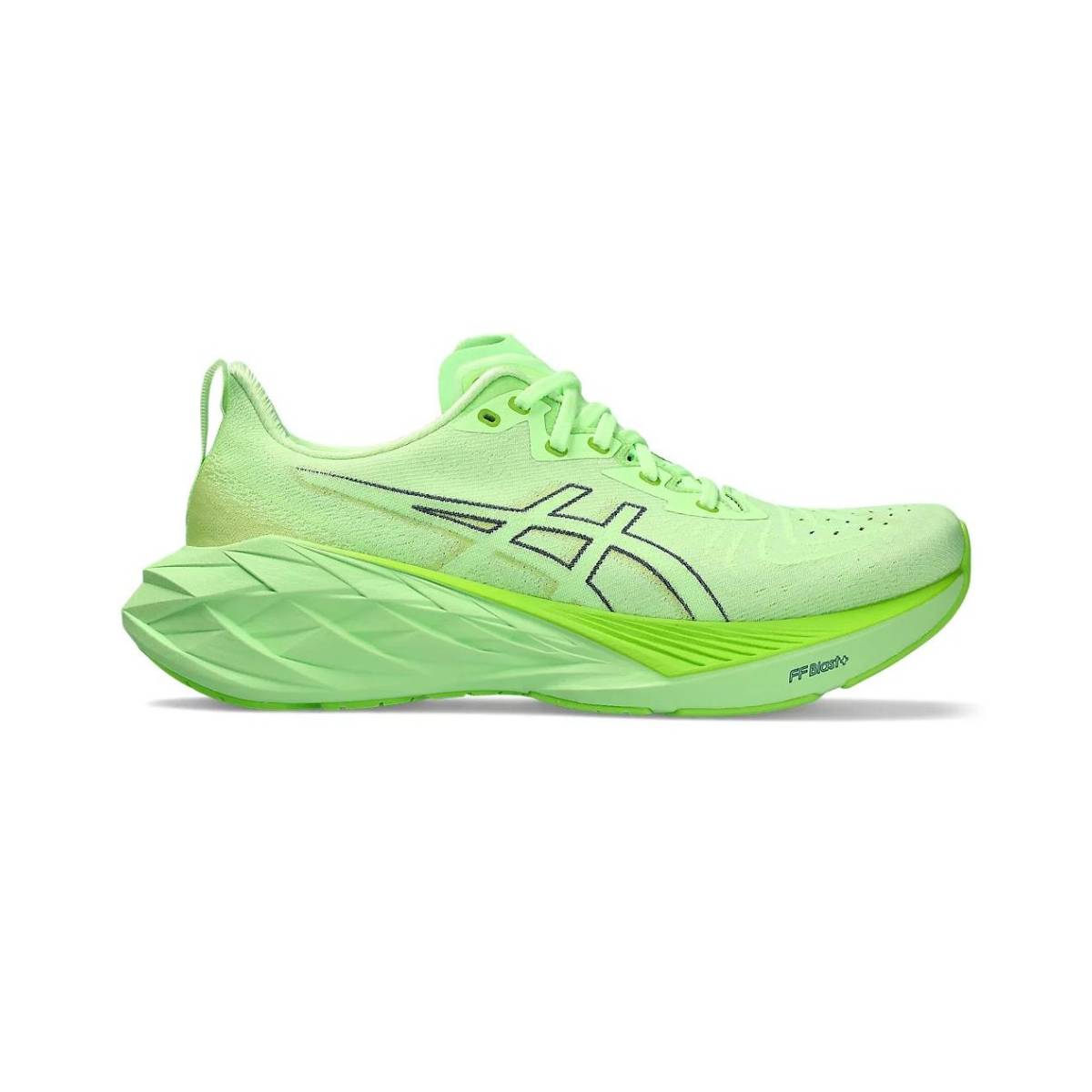 ck 5 günstig Kaufen-Asics Novablast 4 Grüne Sneaker SS24, Größe 44,5 - EUR. Asics Novablast 4 Grüne Sneaker SS24, Größe 44,5 - EUR <![CDATA[Asics Novablast 4: Leistung und Nachhaltigkeit
 Entdecken Sie die neue Generation von Laufschuhen mit dem