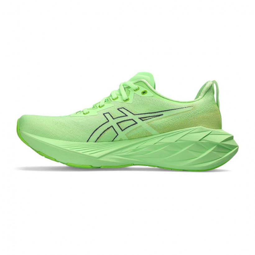 Scarpe Asics Novablast 4 Verde Massime prestazioni per i corridori