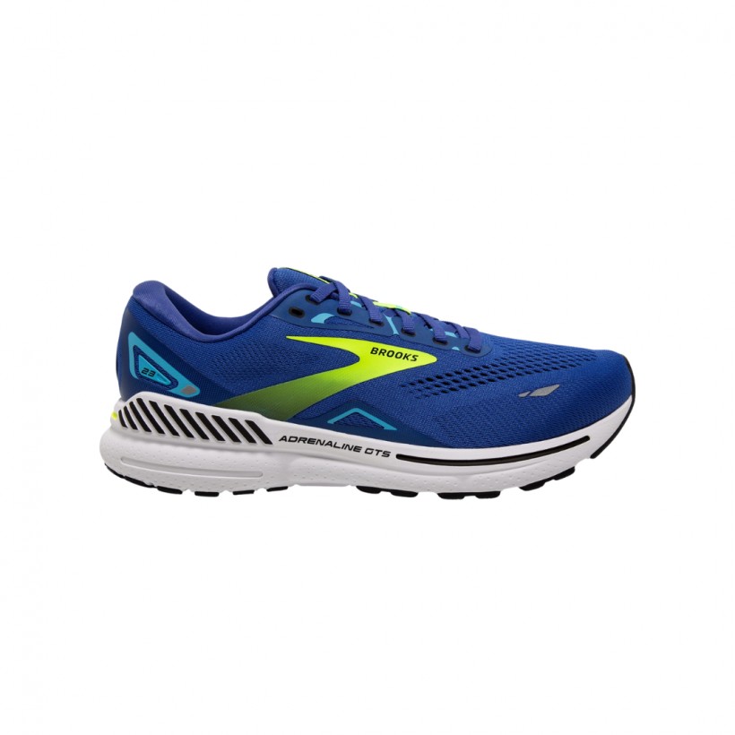 Schuhe Brooks Adrenaline GTS 23 Blau Gelb SS24