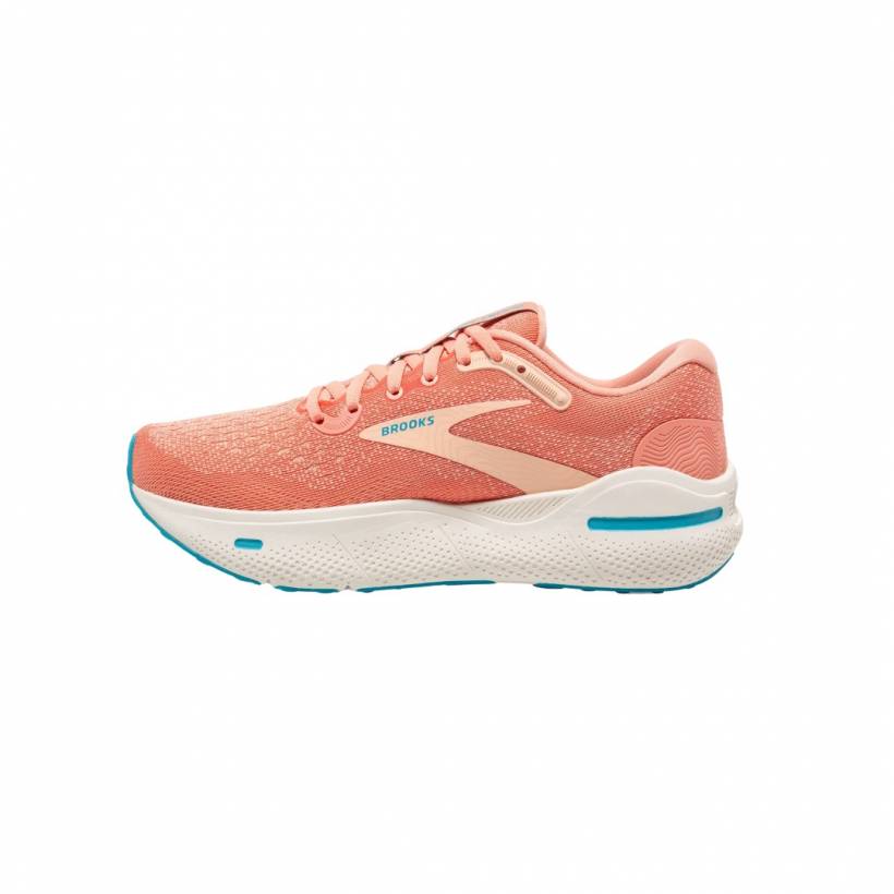 Zapatillas Brooks Ghost Max Naranja  Mujer