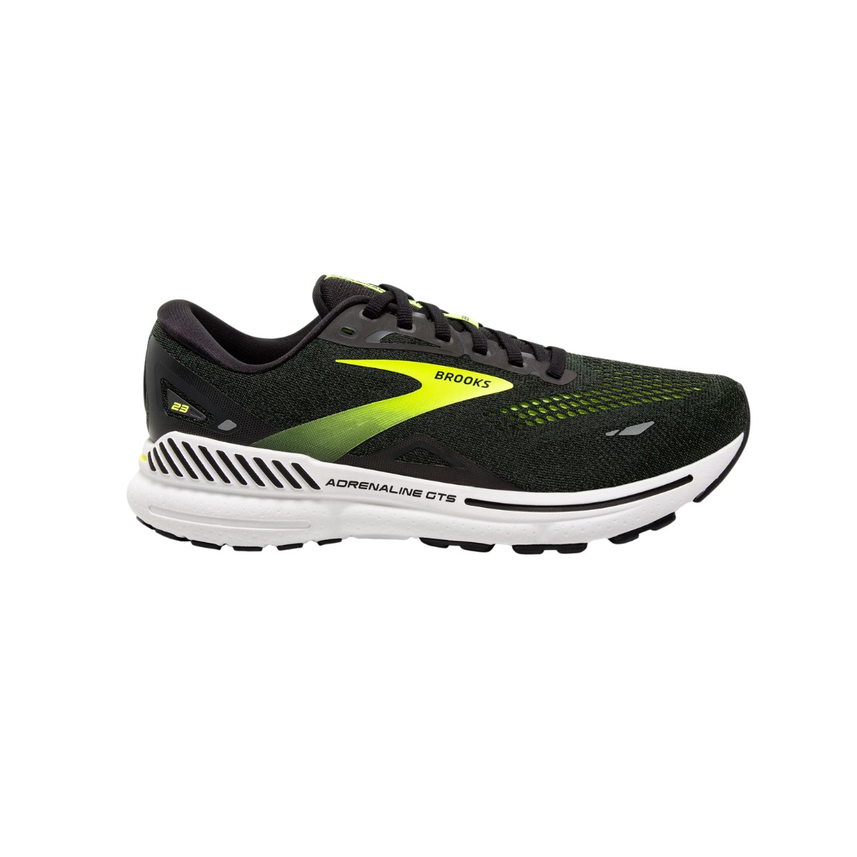 Gel von günstig Kaufen-Brooks Adrenaline GTS 23 Schwarz Gelb Turnschuhe, Größe 42 - EUR. Brooks Adrenaline GTS 23 Schwarz Gelb Turnschuhe, Größe 42 - EUR <![CDATA[Die Neuheit von Brooks. Die Adrenaline GTS 23 Schuhe
 Erleben Sie die perfekte Kombination aus 