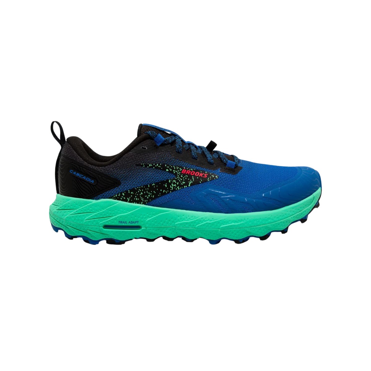 Zapatillas Brooks Cascadia 17 Azul Verde SS24