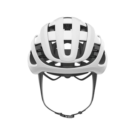 Casque Abus Airbreaker Blanc Mat Polaire