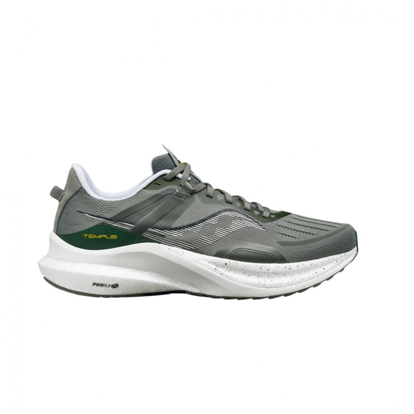 Schuhe Saucony Tempus Grau Weiß 