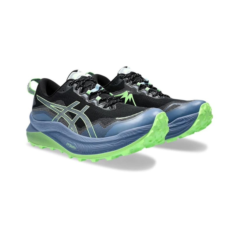 Ténis Asics Trabuco Max 3 Azul Verde 