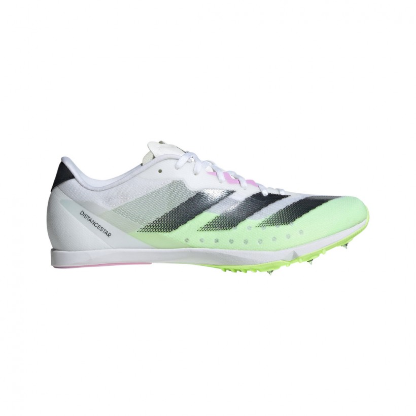 Scarpe Adidas Adizero Distancestar Bianche Verdi  Unisex