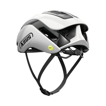 Abus Gamechanger 2.0 MIPS Helmet in White and Black