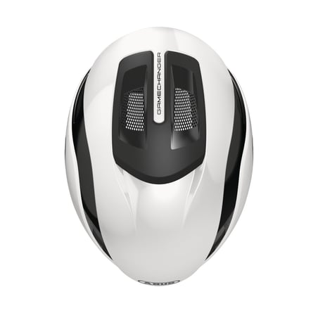 Capacete Abus Gamechanger 2.0 MIPS Branco e Preto