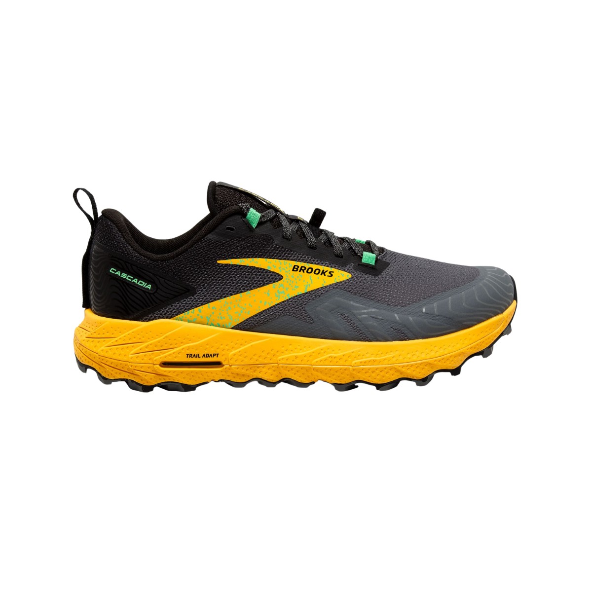 Gel de günstig Kaufen-Schuhe Brooks Cascadia 17 Schwarz Gelb SS24, Größe 42 - EUR. Schuhe Brooks Cascadia 17 Schwarz Gelb SS24, Größe 42 - EUR <![CDATA[Brooks Cascadia 17 Schuhe: Erobern Sie jeden TrailErleben Sie Stabilität auf jedem Gelände mit den Broo