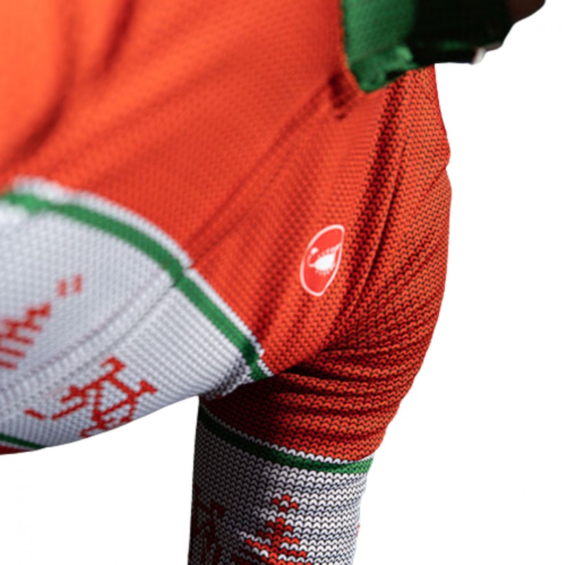 Castelli Weihnachten LTD Edition Rot Weiß Trikot