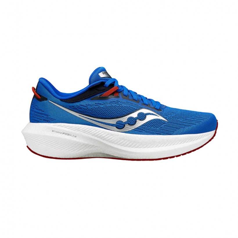 Shoes Saucony Triumph 21 Blue Red 