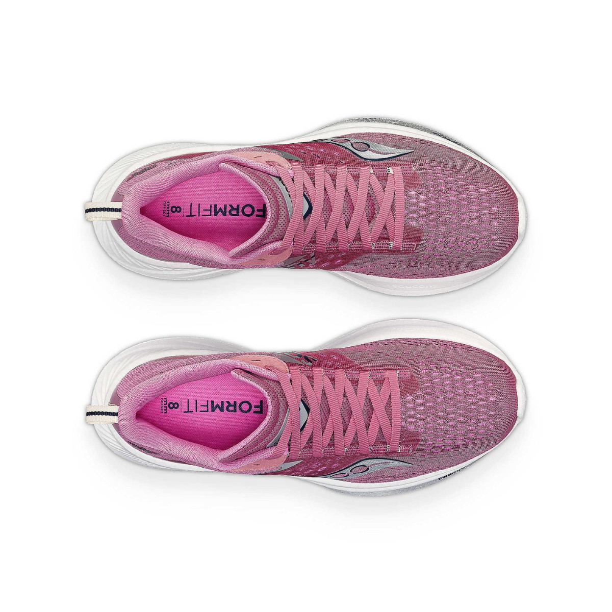 Scarpe Saucony Ride 17 Rosa Bianco SS24 Donna