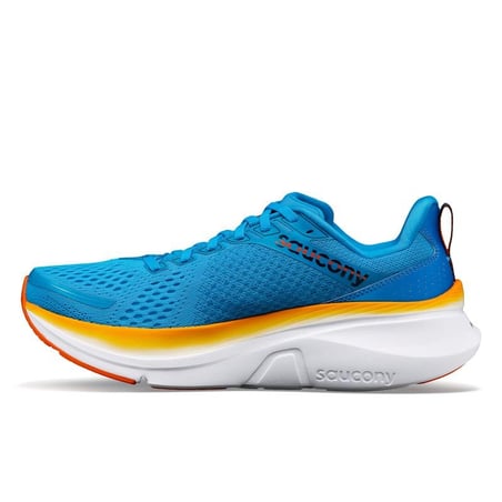 Chaussures Saucony Guide 17 Bleu Orange 