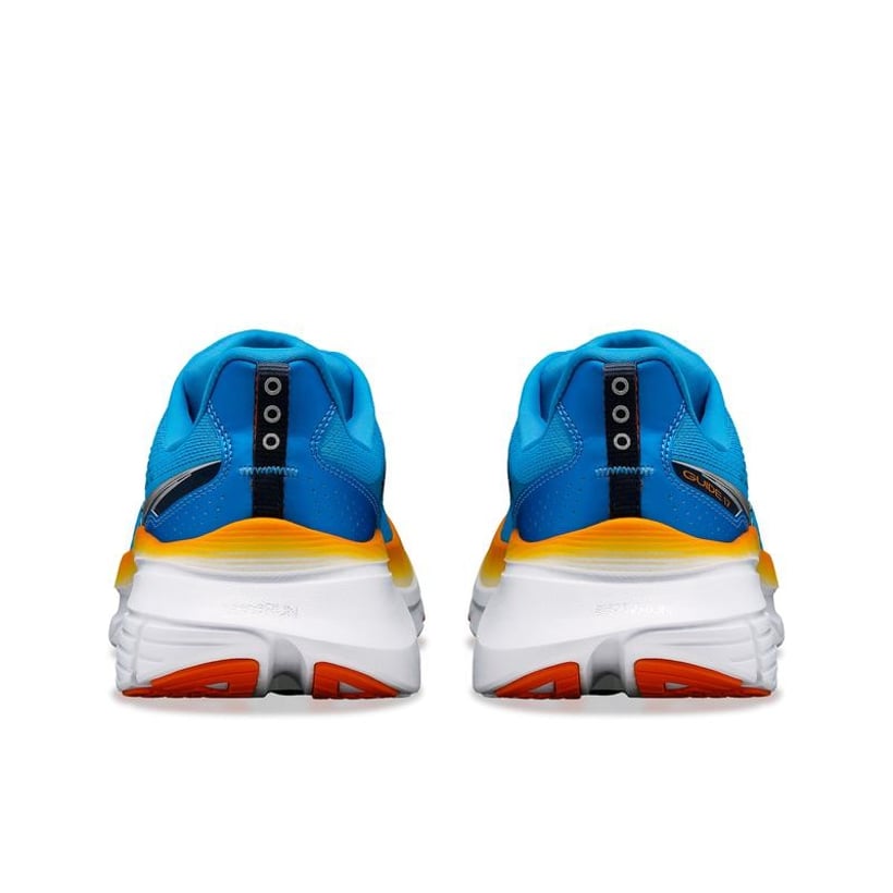 Chaussures Saucony Guide 17 Bleu Orange 