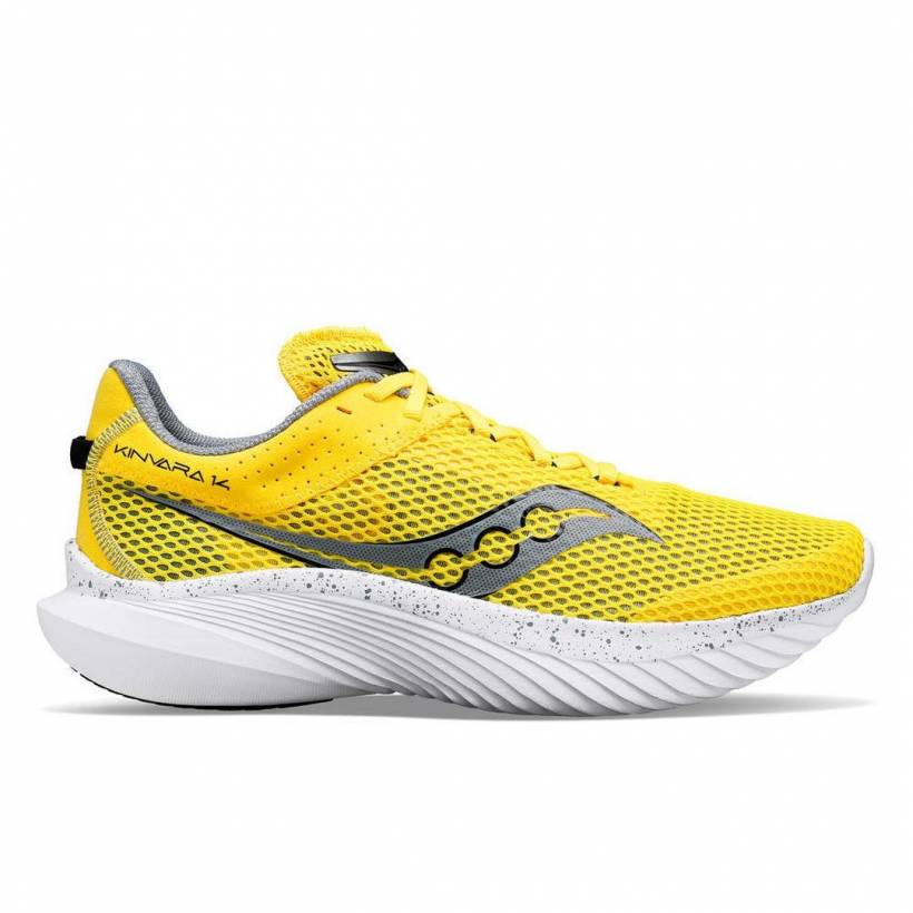 Saucony Kinvara 14 Yellow White SS24 Sneakers