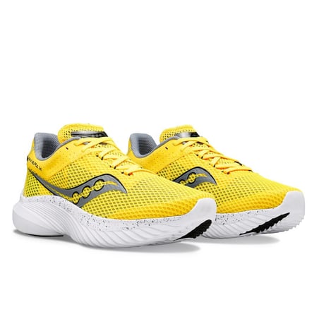 Saucony Kinvara 14 Geel Witte Sneakers