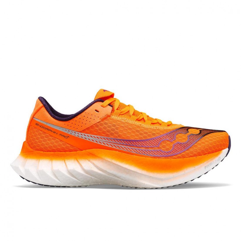 Buty Saucony Endorphin Pro 4 Pomarańczowe Białe