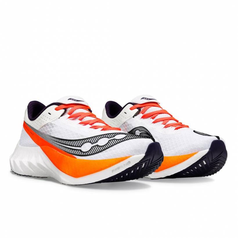 Scarpe Saucony Endorphin Pro 4 Bianco Nero