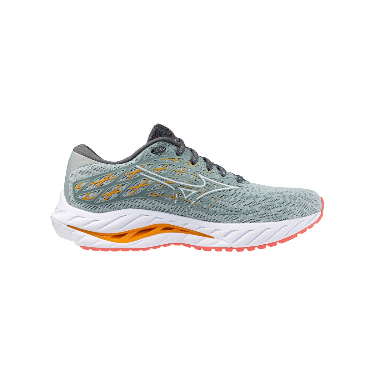 Zapatillas Mizuno Wave Inspire 20 Gris SS24 Mujer