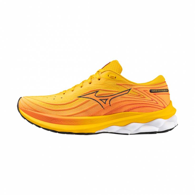 Mizuno Wave Skyrise 5 Yellow Orange SS24 Shoes