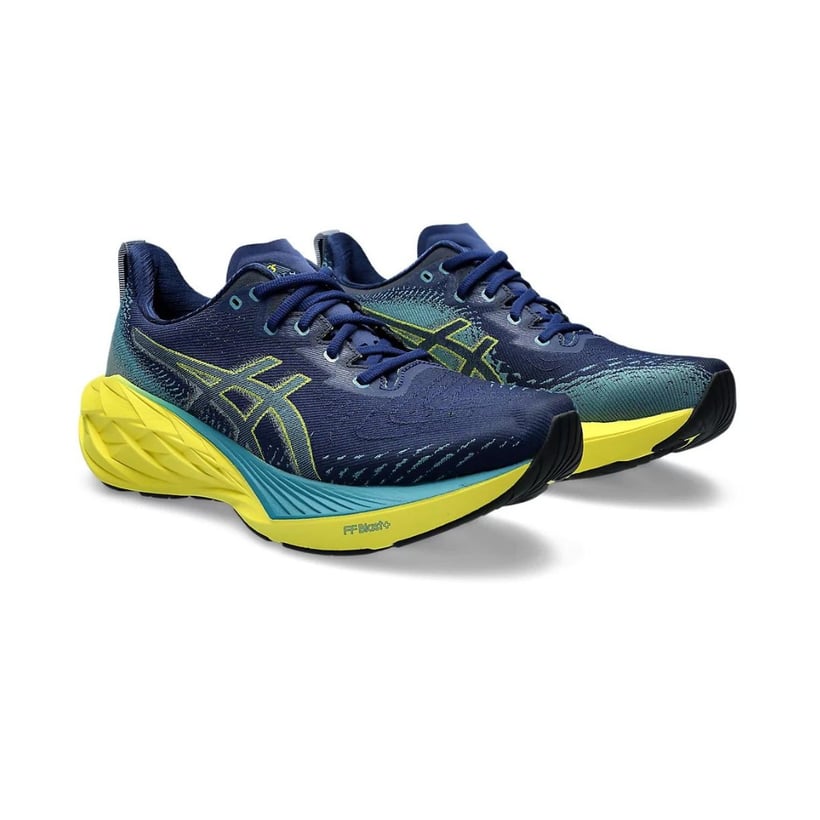 Buty Asics Novablast 4 Niebiesko-Żółte