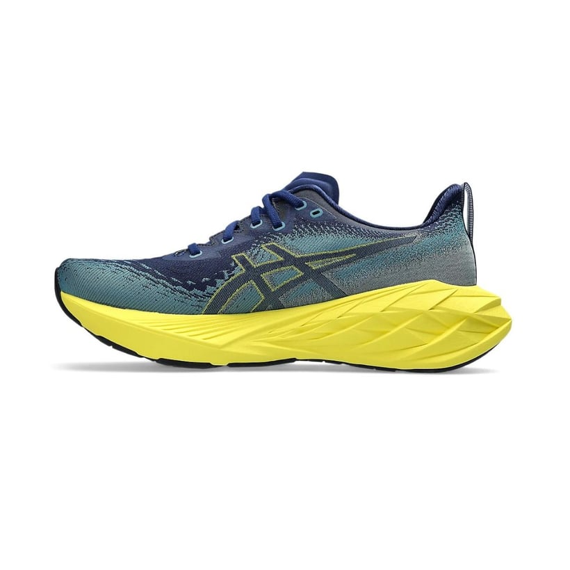 Asics Novablast 4 Blue Yellow  Shoes