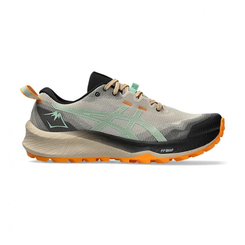 Tênis Asics Gel Trabuco 12 Bege Verde SS24