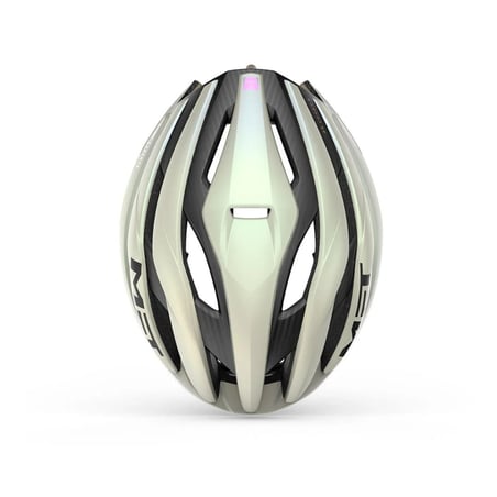 Casco MET Trenta 3K Carbon MIPS Vanilla Nero