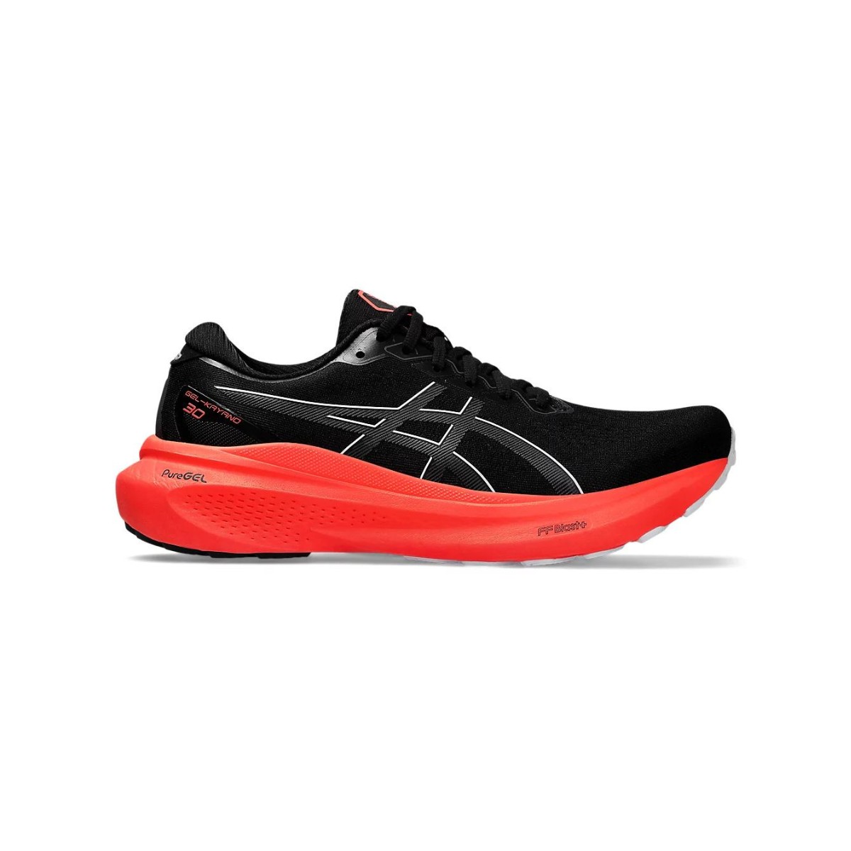Zapatillas Asics Gel Kayano 30 Negro Rojo SS24
