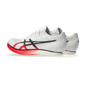 Zapatillas Asics Metaspeed MD Blanco Rojo