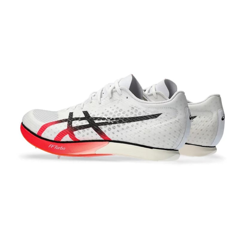 Ténis Asics Metaspeed MD Branco Vermelho