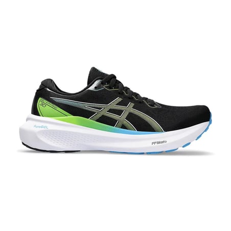 Chaussures Asics Gel-Kayano 30 Noir Vert 