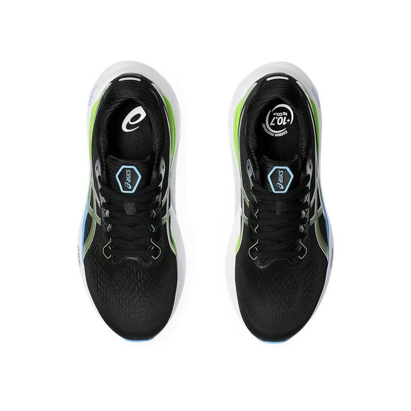 Chaussures Asics Gel-Kayano 30 Noir Vert 