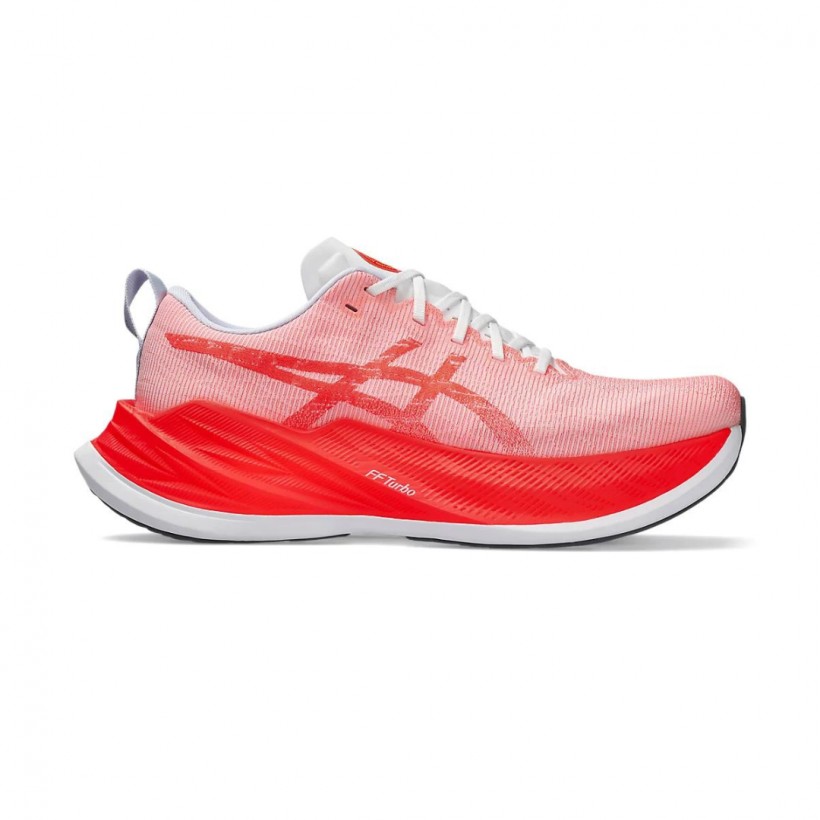 Asics Superblast Rot Weiß SS24 Schuhe