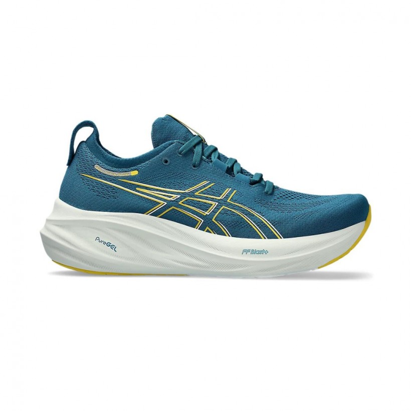 Tênis Asics Gel Nimbus 26 Verde Amarelo SS24