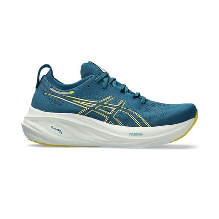 Asics Gel Nimbus 26 Green Yellow Shoes