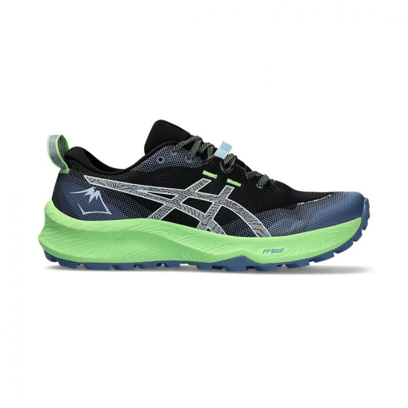 Baskets Asics Gel Trabuco 12 Noir Vert 