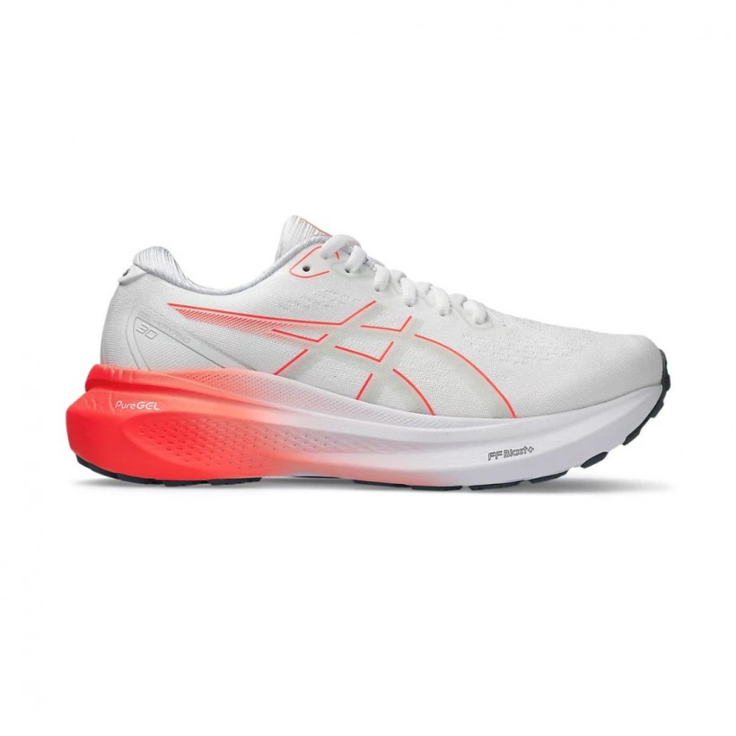 Asics Gel-Kayano 30 White Red Shoes SS24