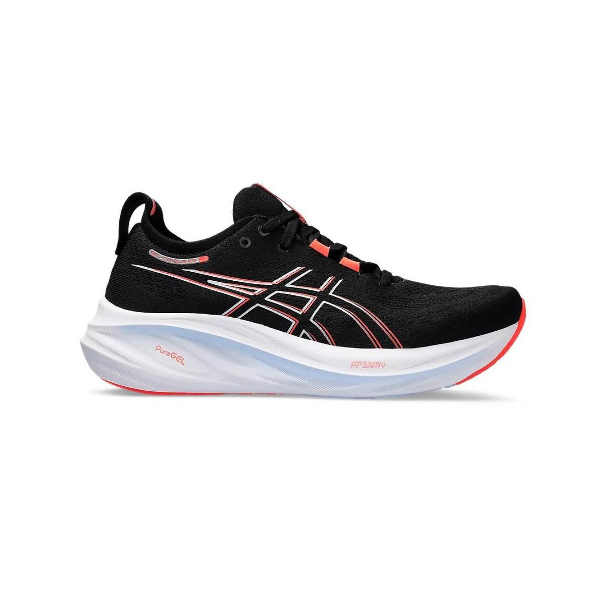 Rot Mit günstig Kaufen-Asics Gel Nimbus 26 Schwarz Rot Turnschuhe SS24, Größe 41,5 - EUR. Asics Gel Nimbus 26 Schwarz Rot Turnschuhe SS24, Größe 41,5 - EUR <![CDATA[Asics Gel Nimbus 26 Schuhe
 Entdecken Sie grenzenlosen Komfort mit den neuen Asics Gel Nimbus