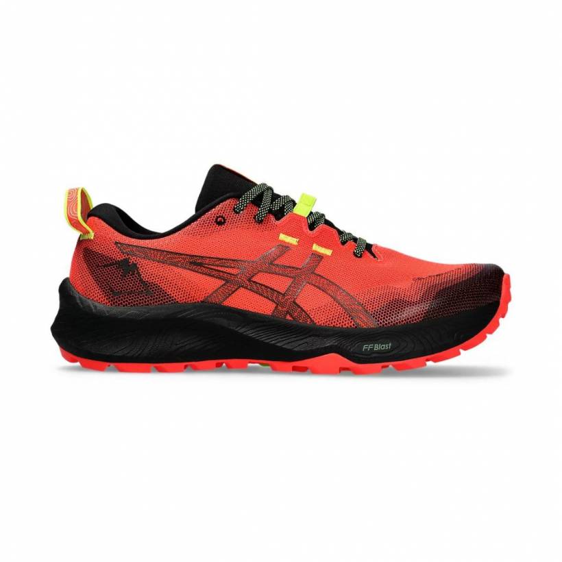 Asics Gel Trabuco 12 Rote Schwarze SS24 Laufschuhe