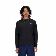 Long Sleeve Shirt New Balance Athletics Black