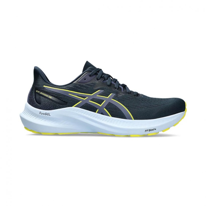 Buty Asics GT2000 12 Czarno-Żółte 
