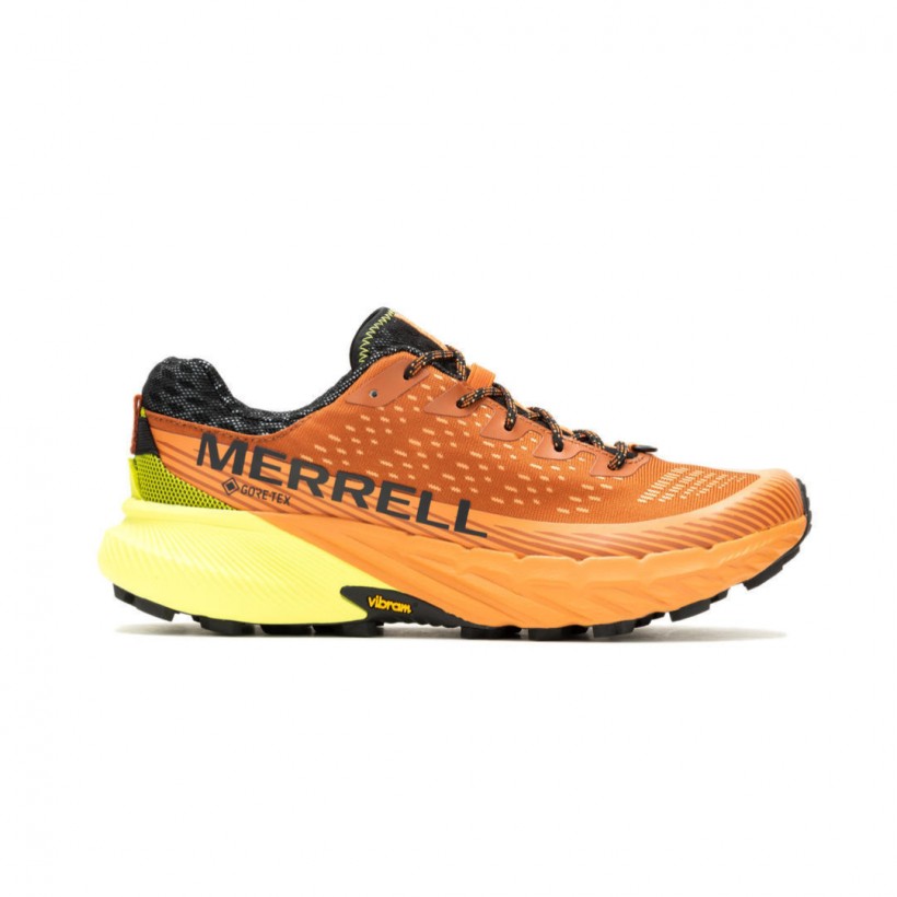 Merrell Agility Peak 5 GORE-TEX Schuhe Orange Gelb SS24
