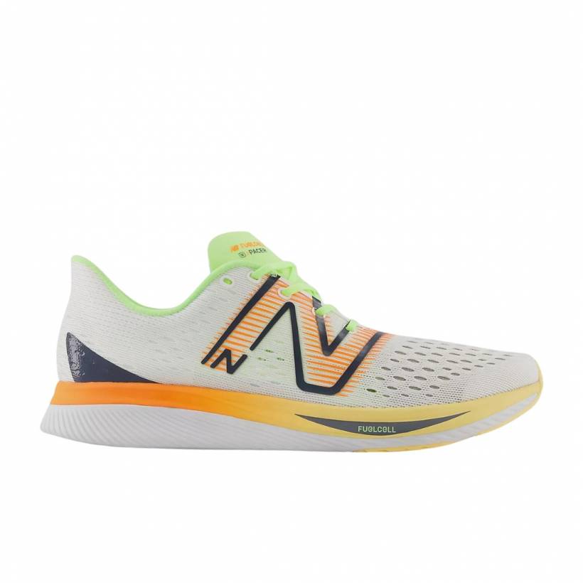 Zapatillas New Balance FuelCell SuperComp Pacer Naranja Verde 