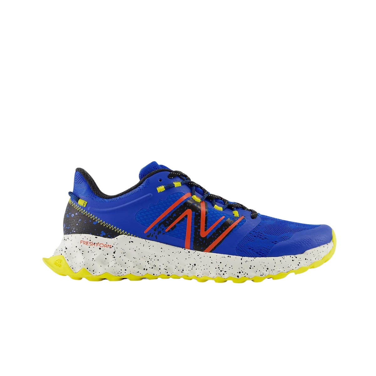 Baskets New Balance Fresh Foam Garoé Bleu Jaune SS24