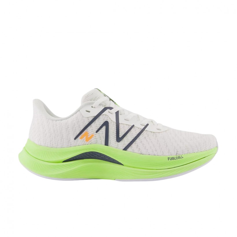 Tênis New Balance FuelCell Propel v4 Amarelo Branco SS24 Feminino